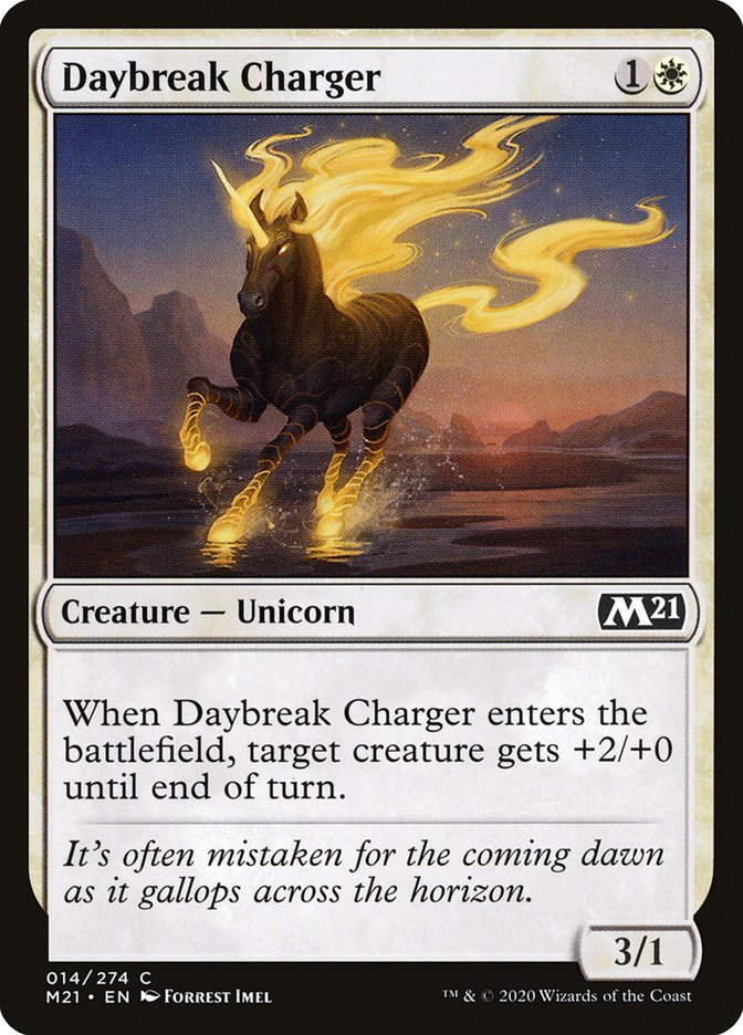 Daybreak Charger [Core Set 2021] (M21 14)