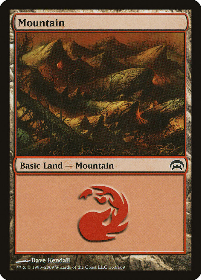 Mountain (#163) [Planechase] (HOP 163)