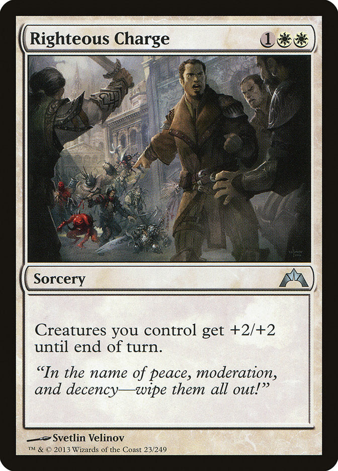 Righteous Charge [Gatecrash] (GTC 23)