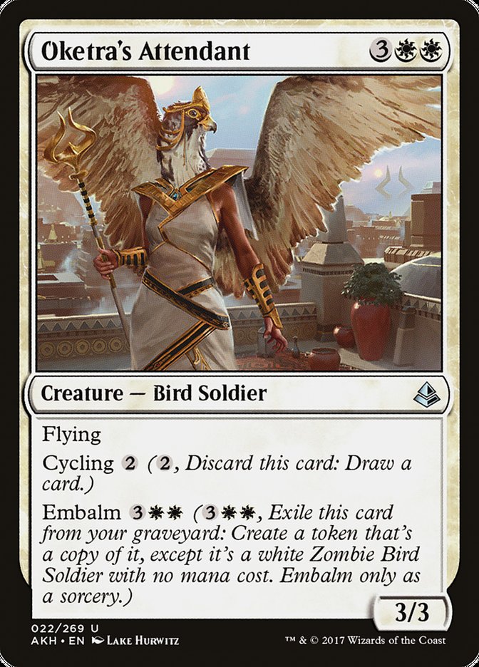 Oketra's Attendant [Amonkhet] (AKH 22)