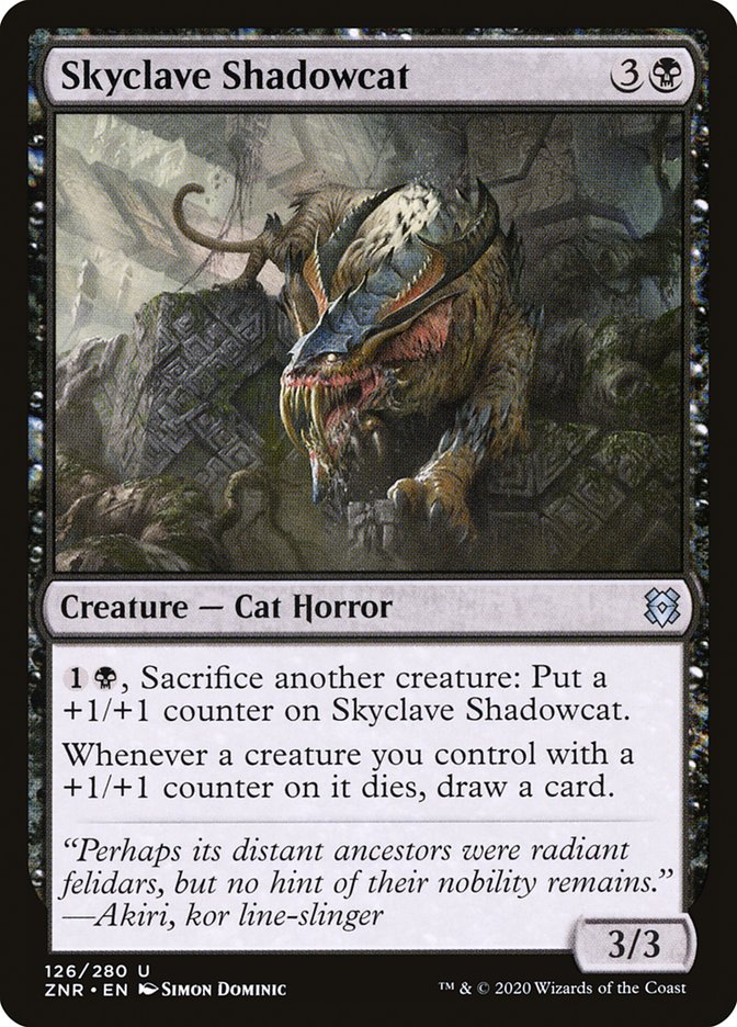 Skyclave Shadowcat [Zendikar Rising] (ZNR 126)
