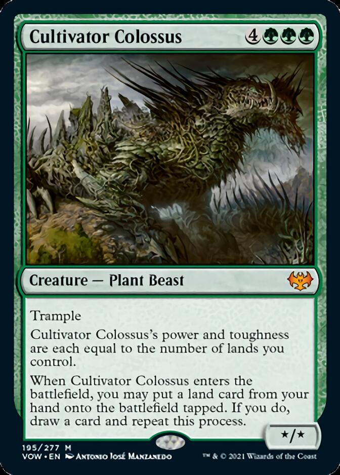 Cultivator Colossus [Innistrad: Crimson Vow] (VOW 195)