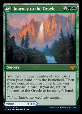 Jadzi, Oracle of Arcavios // Journey to the Oracle [Strixhaven: School of Mages] (STX 151)