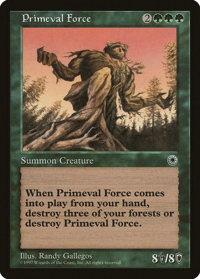 Primeval Force [Portal] (POR 182)