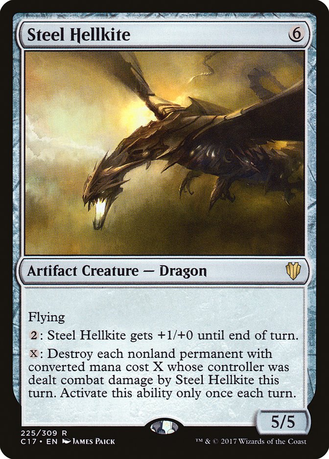 Steel Hellkite [Commander 2017] (C17 225)