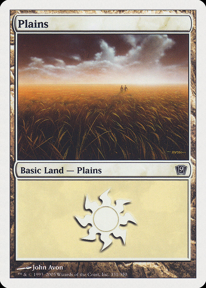 Plains (#331) [Ninth Edition] (9ED 331)