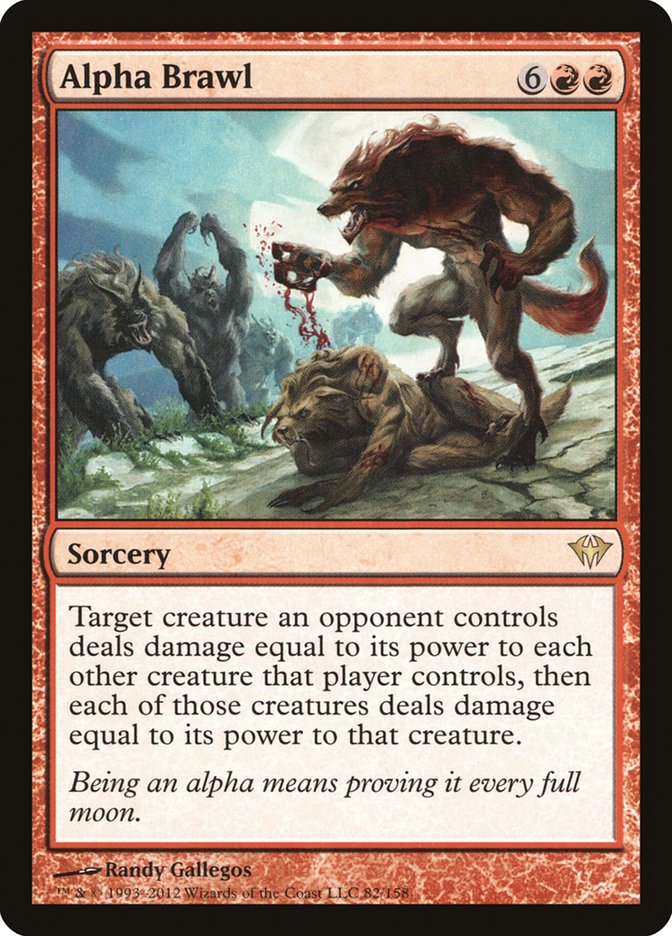 Alpha Brawl [Dark Ascension] (DKA 82)