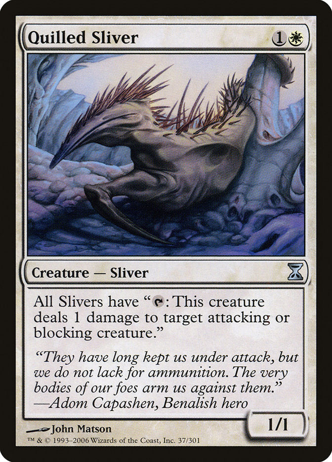 Quilled Sliver [Time Spiral] (TSP 37)