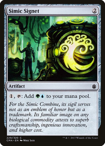 Simic Signet [Commander Anthology] (CMA 229)