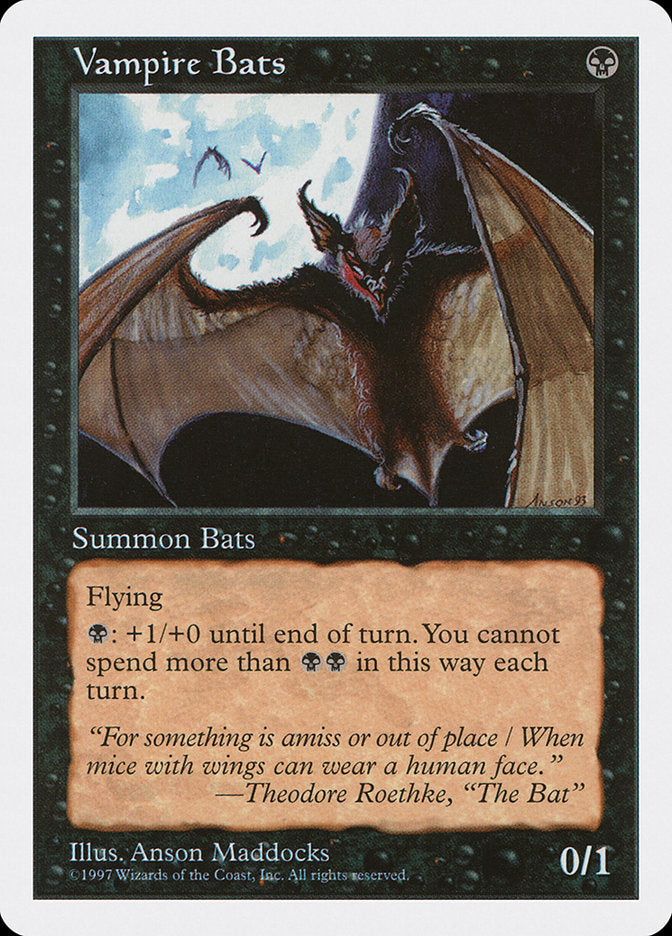 Vampire Bats [Fifth Edition] (5ED 202)