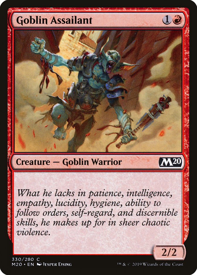 Goblin Assailant [Core Set 2020] (M20 330)