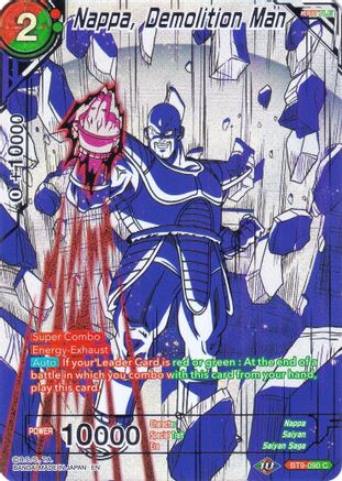 Nappa, Demolition Man (Collector's Selection Vol. 2) (BT9-090) [Promotion Cards]