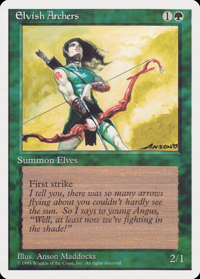 Elvish Archers [Rivals Quick Start Set] (RQS 40)