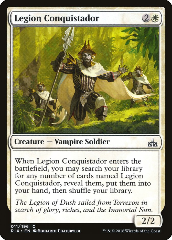 Legion Conquistador [Rivals of Ixalan] (RIX 11)