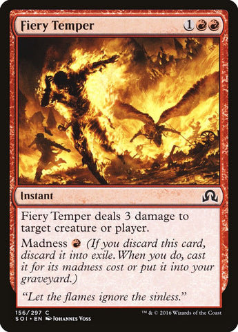Fiery Temper [Shadows over Innistrad] (SOI 156)