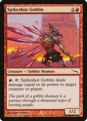 Spikeshot Goblin [Mirrodin] (MRD 108)