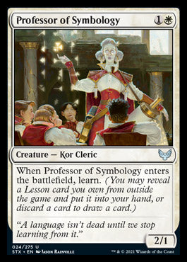 Professor of Symbology [Strixhaven: School of Mages] (STX 24)