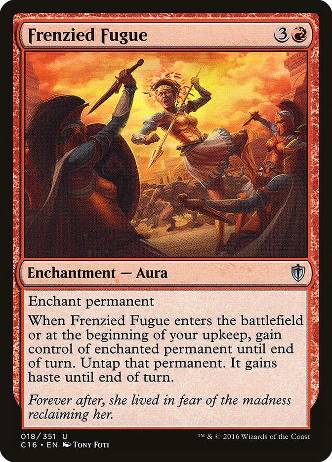 Frenzied Fugue [Commander 2016] (C16 18)