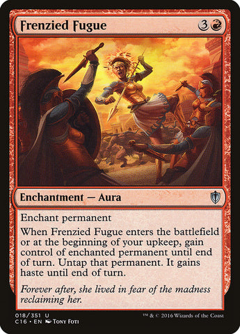 Frenzied Fugue [Commander 2016] (C16 18)