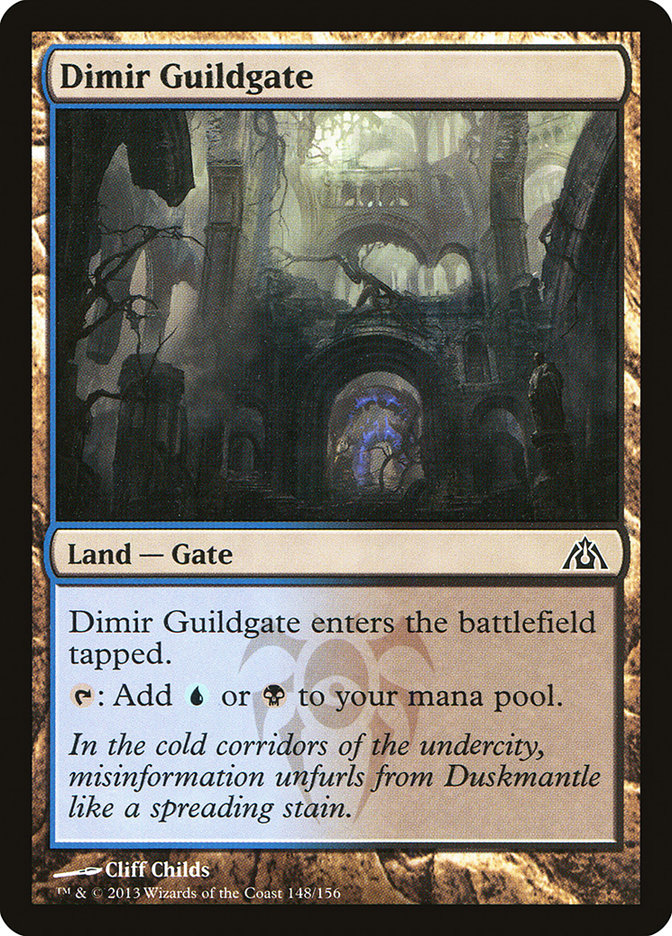 Dimir Guildgate [Dragon's Maze] (DGM 148)