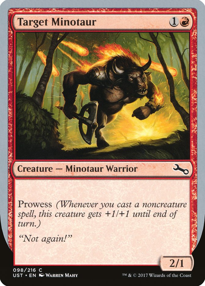 Target Minotaur [Unstable] (UST 98C)
