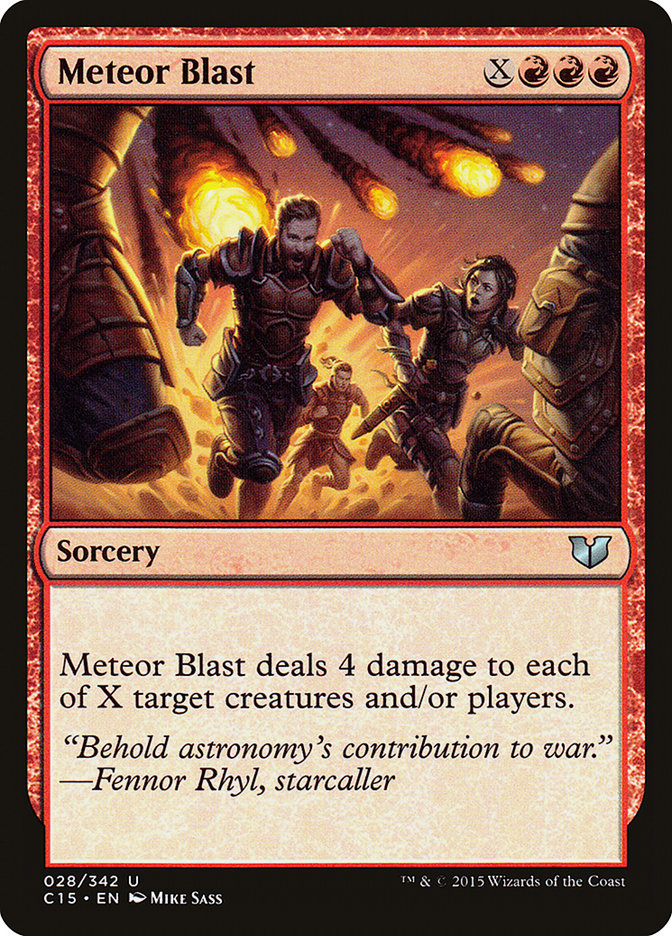 Meteor Blast [Commander 2015] (C15 28)