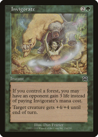 Invigorate [Mercadian Masques] (MMQ 254)