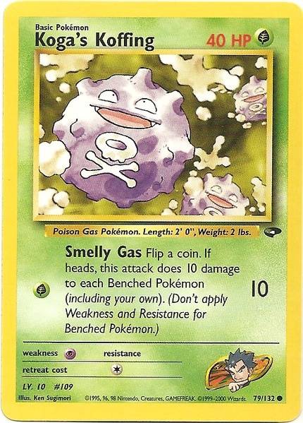 Koga's Koffing (79/132) [Gym Challenge]