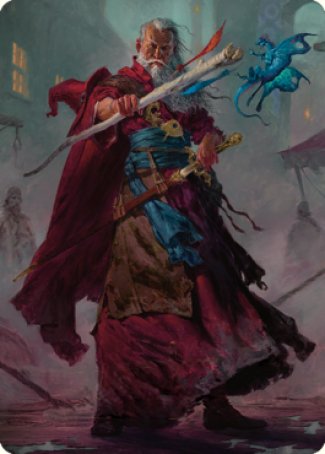 Elminster Art Card [Commander Legends: Battle for Baldur's Gate Art Series]