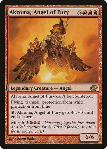 Akroma, Angel of Fury [Planar Chaos] (PLC 94)