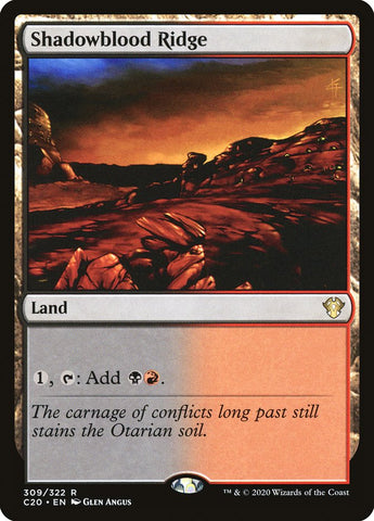 Shadowblood Ridge [Commander 2020] (C20 309)