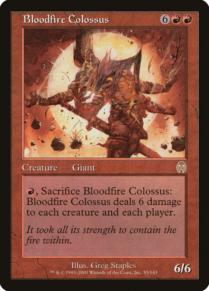 Bloodfire Colossus [Apocalypse] (APC 55)