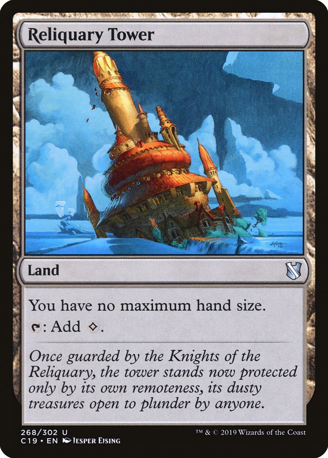 Reliquary Tower [Commander 2019] (C19 268)