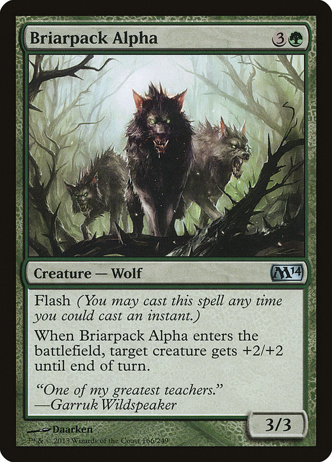 Briarpack Alpha [Magic 2014] (M14 166)