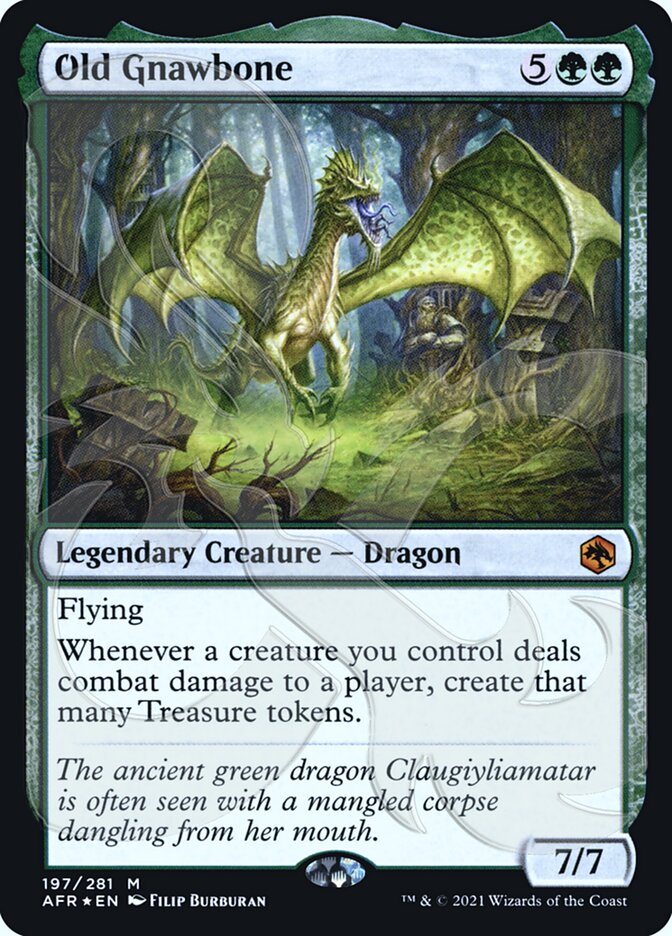 Old Gnawbone (Ampersand Promo) [Dungeons & Dragons: Adventures in the Forgotten Realms Promos] (PAFR 197A)