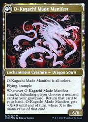 The Kami War // O-Kagachi Made Manifest [Kamigawa: Neon Dynasty Prerelease Promos] (PNEO 227)
