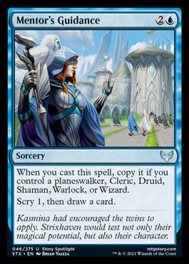Mentor's Guidance [Strixhaven: School of Mages] (STX 46)