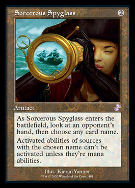 Sorcerous Spyglass (Timeshifted) [Time Spiral Remastered] (TSR 401)