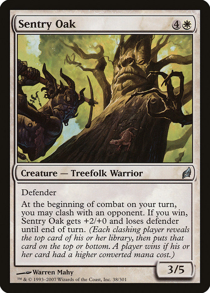 Sentry Oak [Lorwyn] (LRW 38)