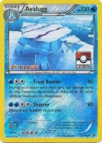 Avalugg (31/106) (League Promo 3th Place) [XY: Flashfire]