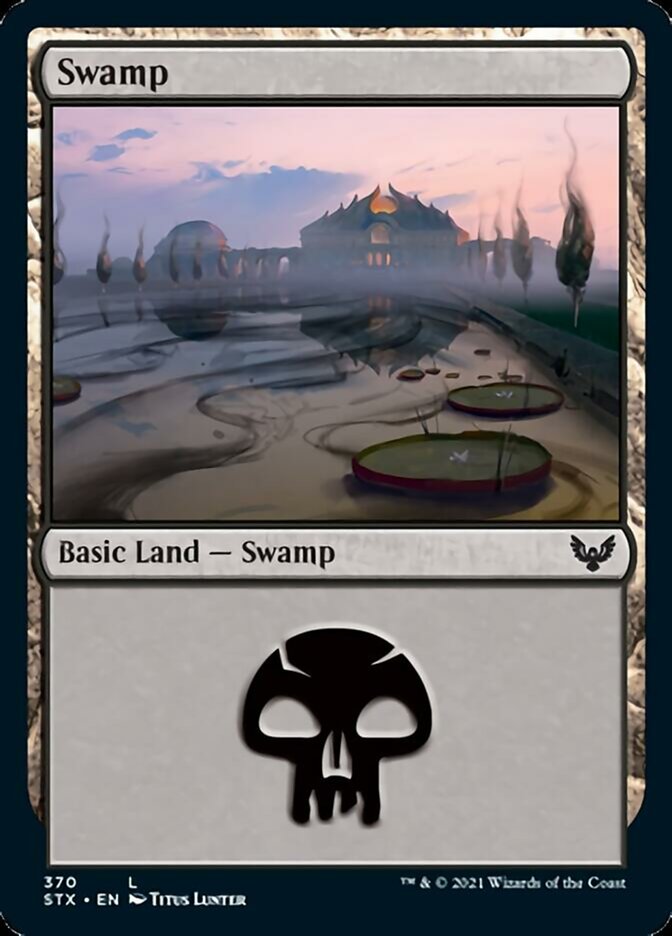 Swamp (#370) [Strixhaven: School of Mages] (STX 370)