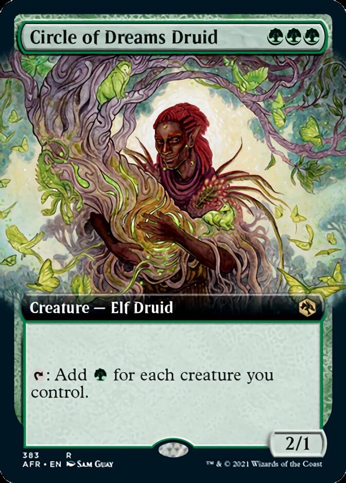 Circle of Dreams Druid (Extended) [Dungeons & Dragons: Adventures in the Forgotten Realms] (AFR 383)