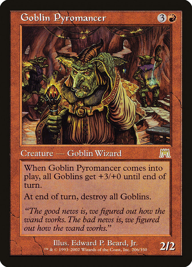 Goblin Pyromancer [Onslaught] (ONS 206)