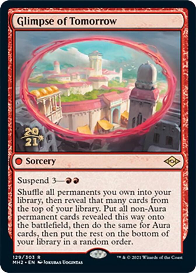 Glimpse of Tomorrow [Modern Horizons 2 Prerelease Promos] (PMH2 129)