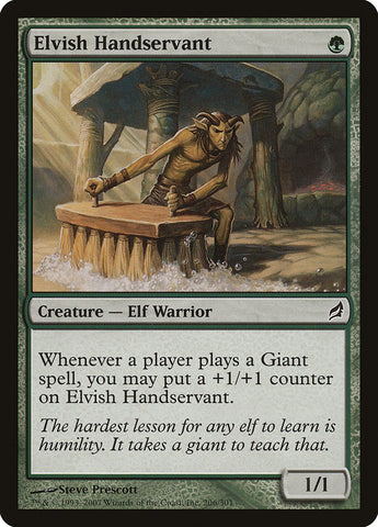 Elvish Handservant [Lorwyn] (LRW 206)