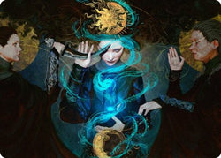 Witness the Future Art Card [Innistrad: Crimson Vow Art Series] (AVOW 27)