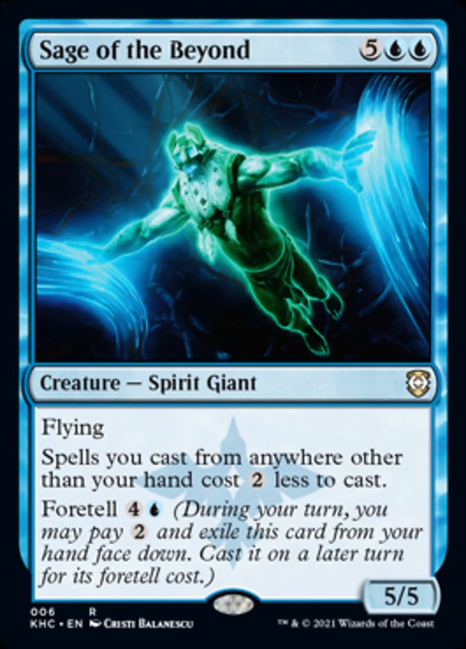 Sage of the Beyond [Kaldheim Commander] (KHC 6)