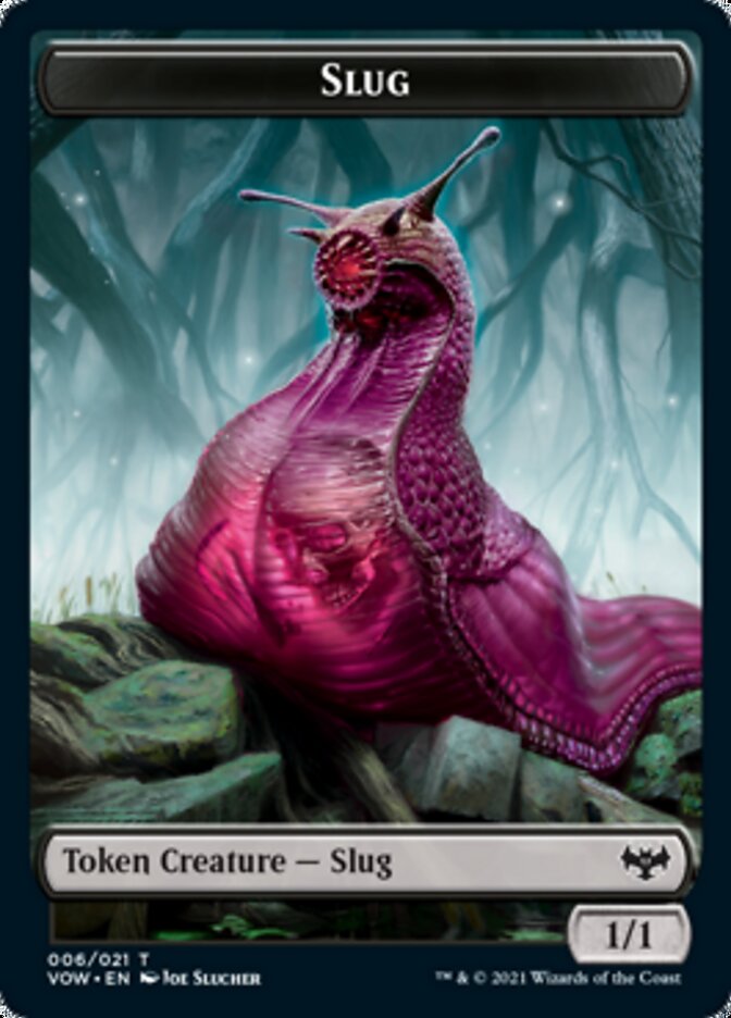 Insect // Slug Double-sided Token [Innistrad: Crimson Vow Tokens] (TVOW 13)