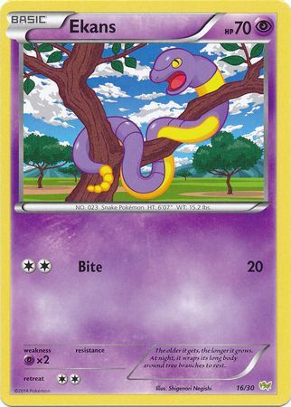 Ekans (16/30) [XY: Trainer Kit - Sylveon & Noivern]