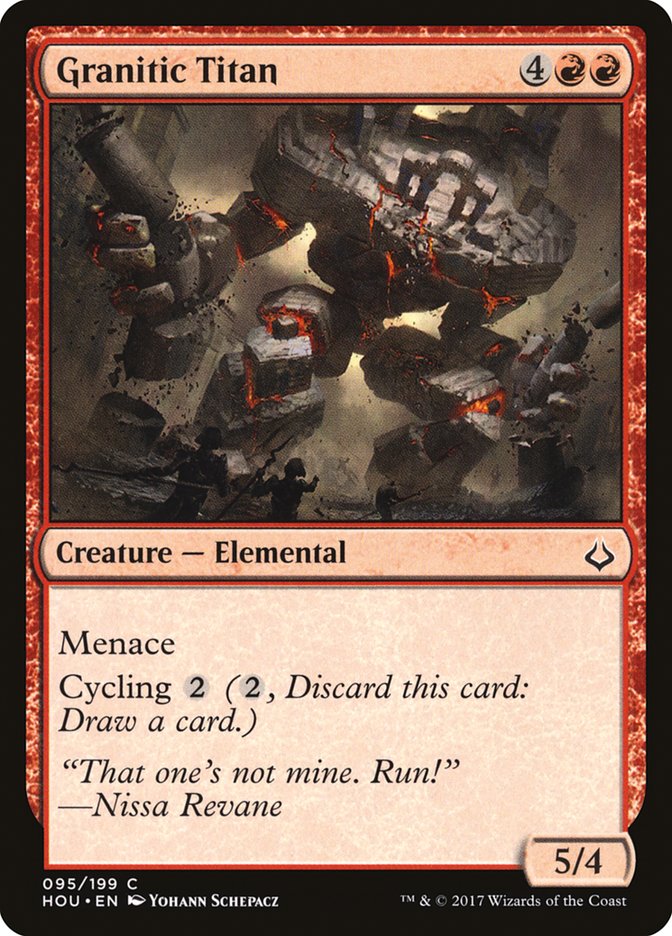 Granitic Titan [Hour of Devastation] (HOU 95)